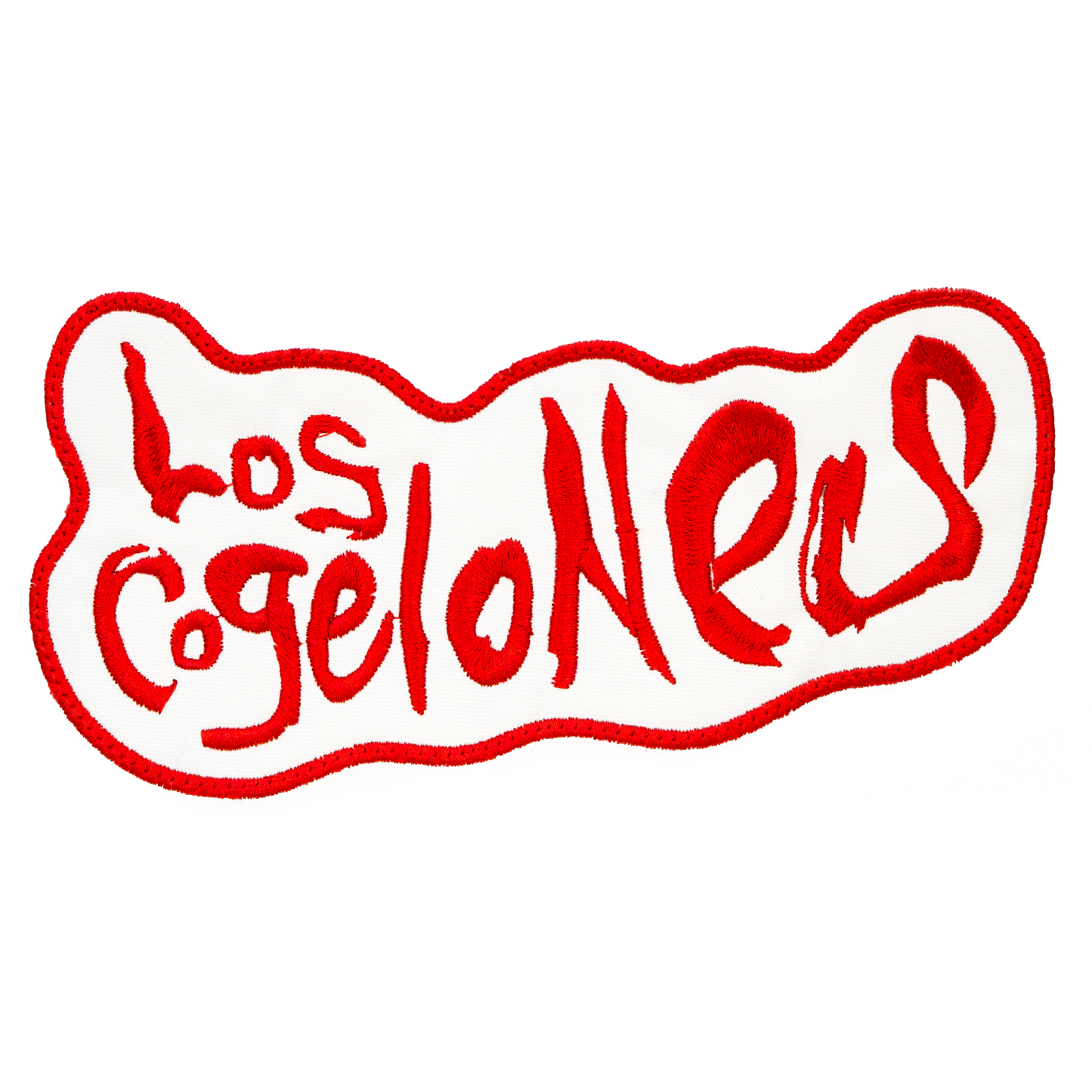 Parche Los Cogelones Blanco