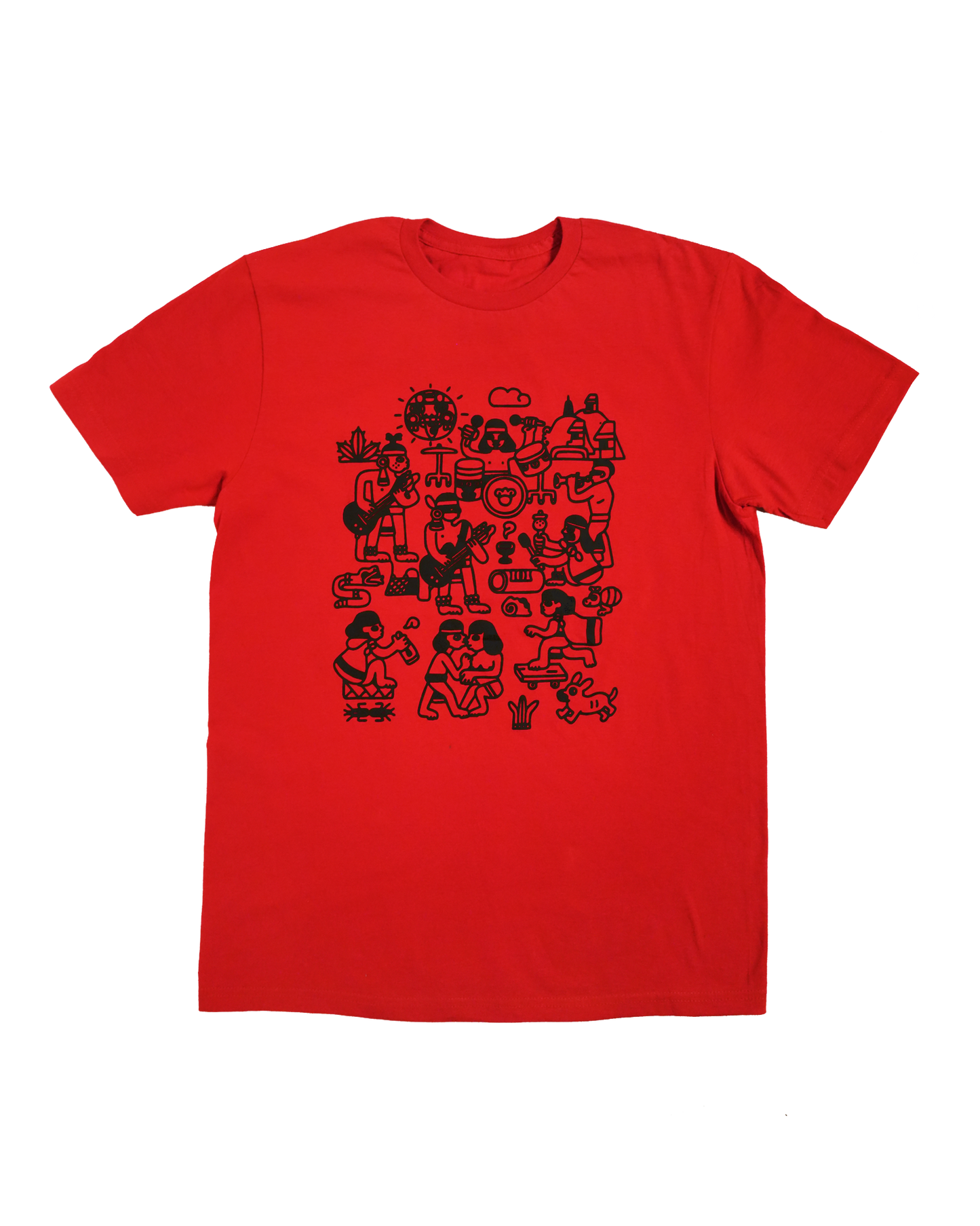 Maldito Perrito Playera Roja