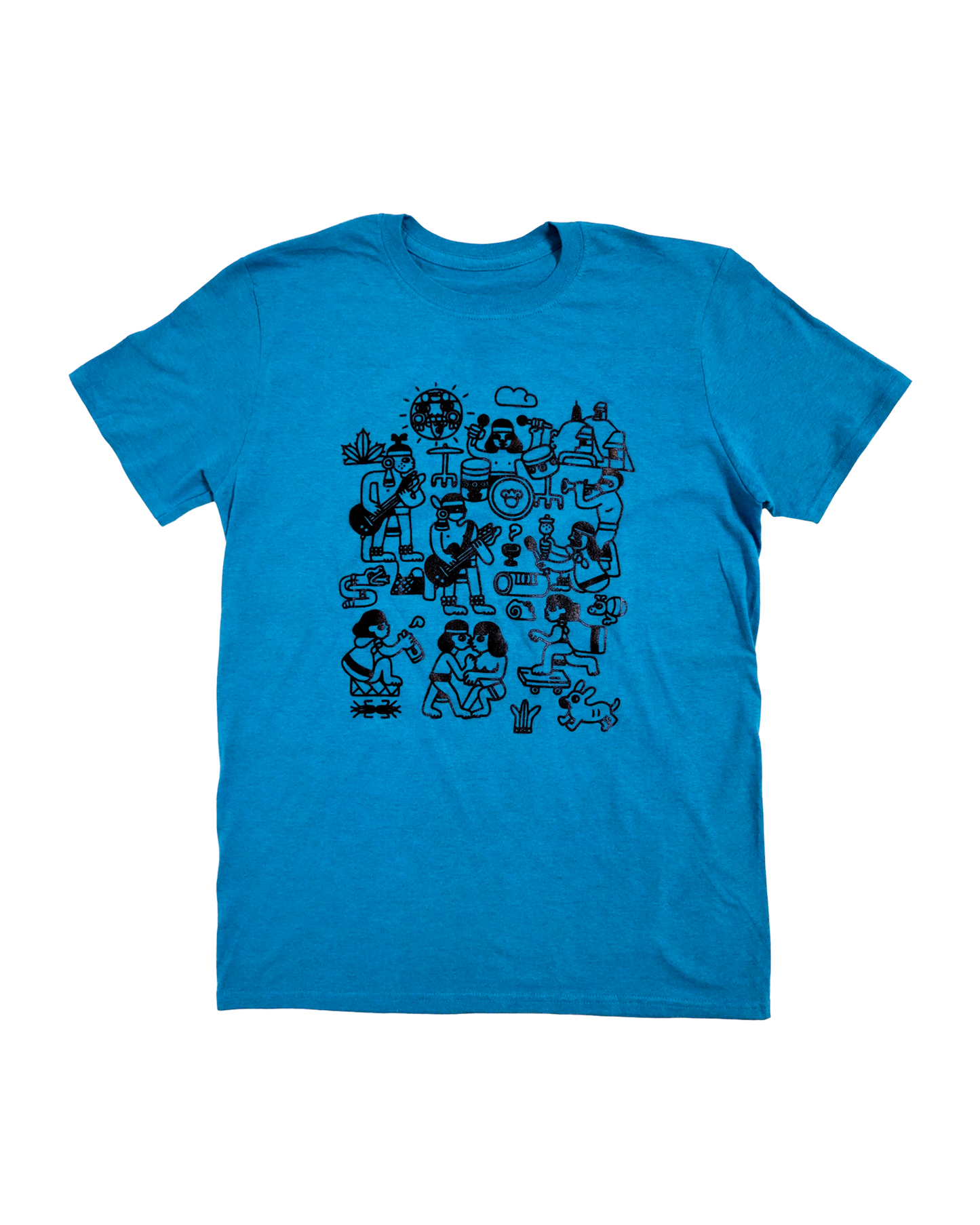 Maldito Perrito Playera Azul