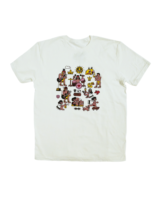 Maldito Perrito Playera Multicolor